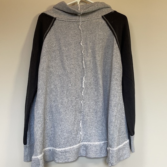 Free People Yo Yo Tunic Pullover Cowl Sweatshirt - Picture 4 of 6